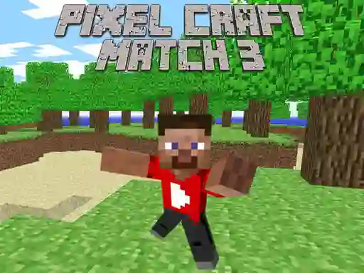 Игра Pixel Craft Match 3 онлайн