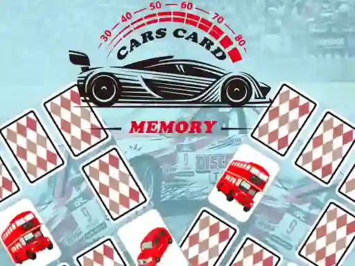 Игра Cars Card Memory онлайн