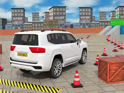 Игра Prado Car Parking Games Sim онлайн