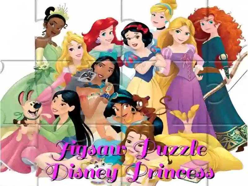 Игра Jigsaw Puzzle: Disney Princess онлайн