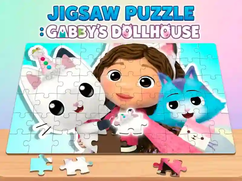 Игра Jigsaw Puzzle: Gabby's Dollhouse онлайн