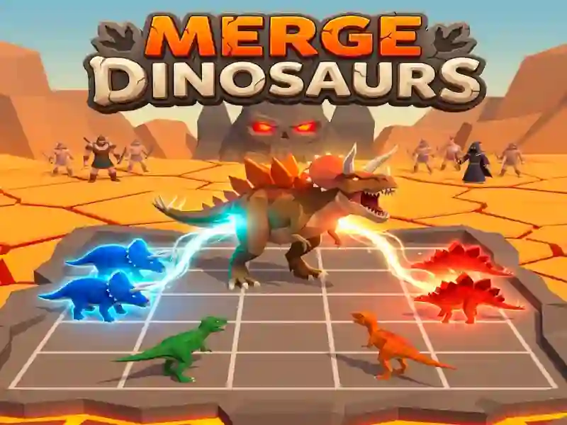 Игра Merge Dinosaurs онлайн