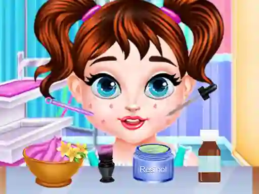 Игра Baby Taylor Skin Trouble онлайн