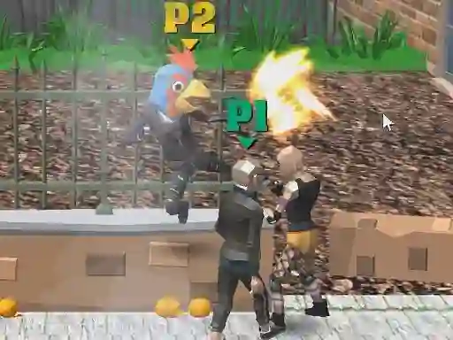 Игра Double Street Fight онлайн