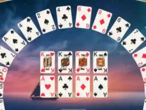 Игра Crescent Solitaire онлайн