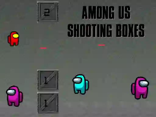 Игра Among Us Shooting Boxes онлайн