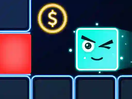 Игра Neon Tile Rush онлайн