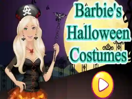 Игра Barbie Halloween Costumes онлайн
