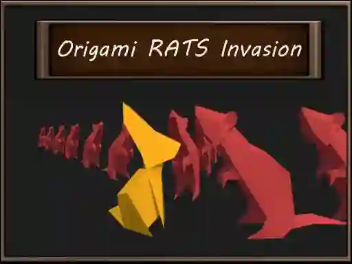 Игра Origami Rats Invasion онлайн