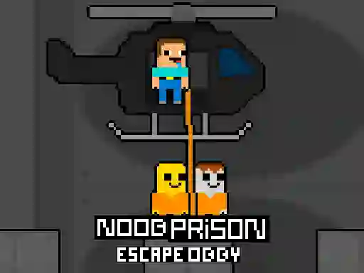 Игра Noob Prison Escape Obby онлайн