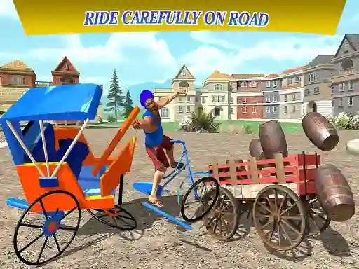 Игра City Cycle Rickshaw Simulator онлайн