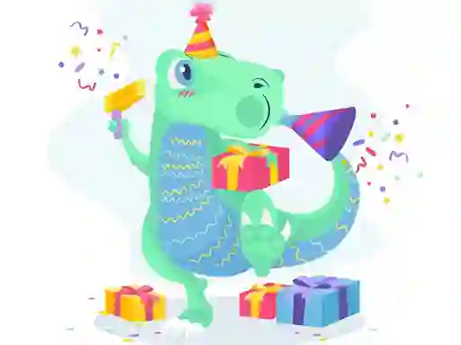 Игра Dino Party Jigsaw онлайн