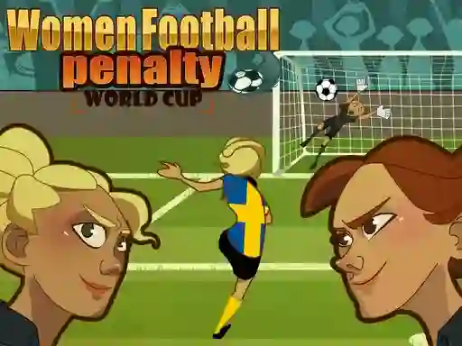 Игра Women Football Penalty Word Cup онлайн