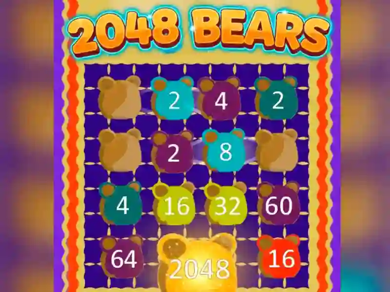 Игра 2048 Bears онлайн