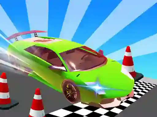 Игра Car Stunt Races Mega Ramps онлайн