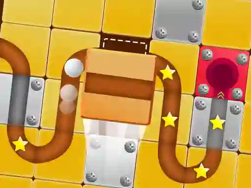 Игра Unblock Ball Slide Puzzle онлайн