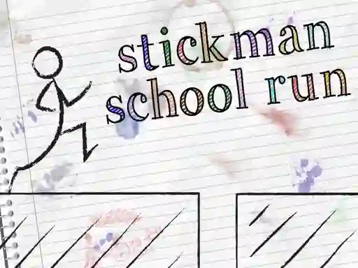Игра Stickman School Run онлайн
