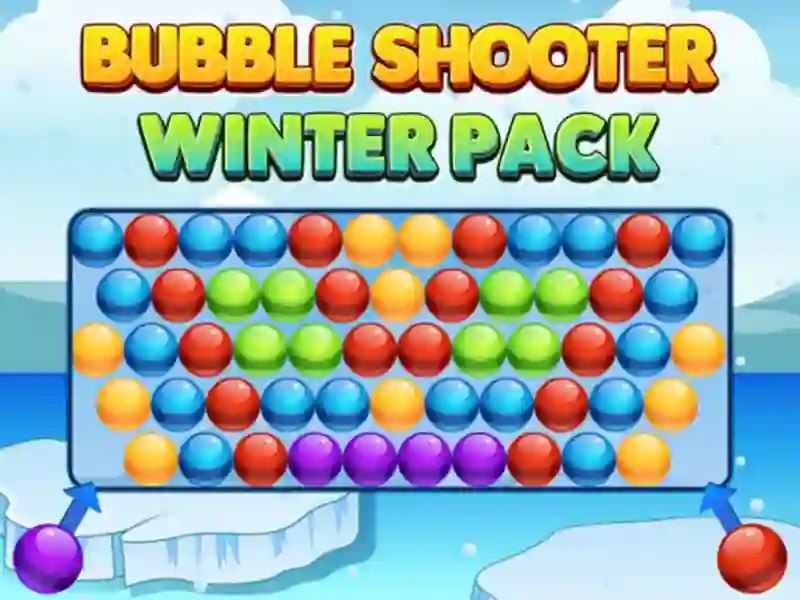 Игра Bubble Shooter Winter Pack онлайн