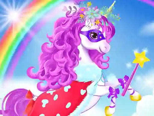 Игра Baby unicorn dress up онлайн
