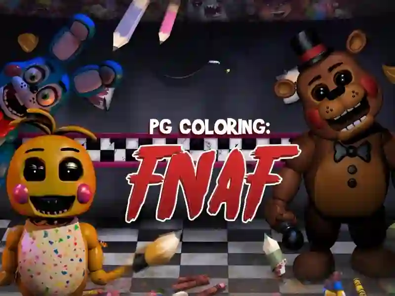 Игра PG Coloring: FNAF онлайн