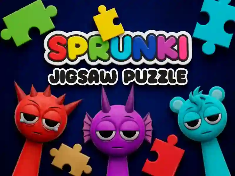 Игра Sprunki Jigsaw Puzzle онлайн