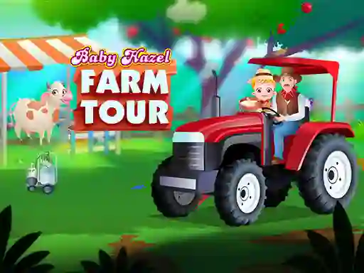 Игра Baby Hazel Farm Tour онлайн