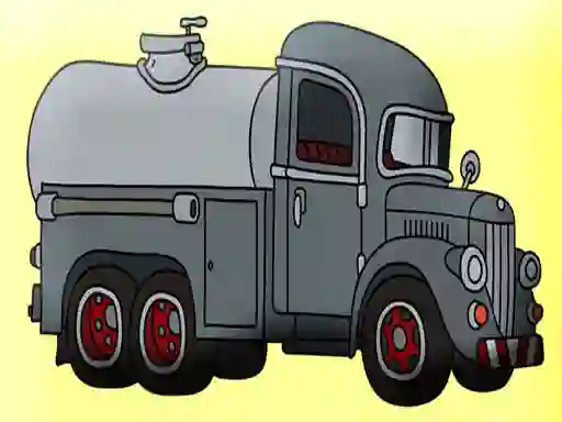 Игра Tank Trucks Coloring онлайн