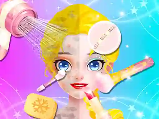 Игра Sweet Princess Makeup Party онлайн