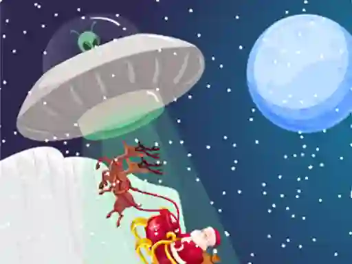 Игра Christmas Santa Claus Alien War онлайн