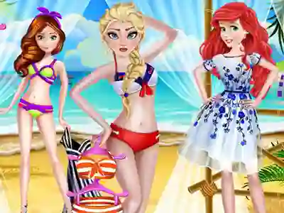 Игра Summer Beach Outfits онлайн