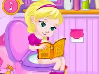 Игра Potty Train Baby Elsa онлайн