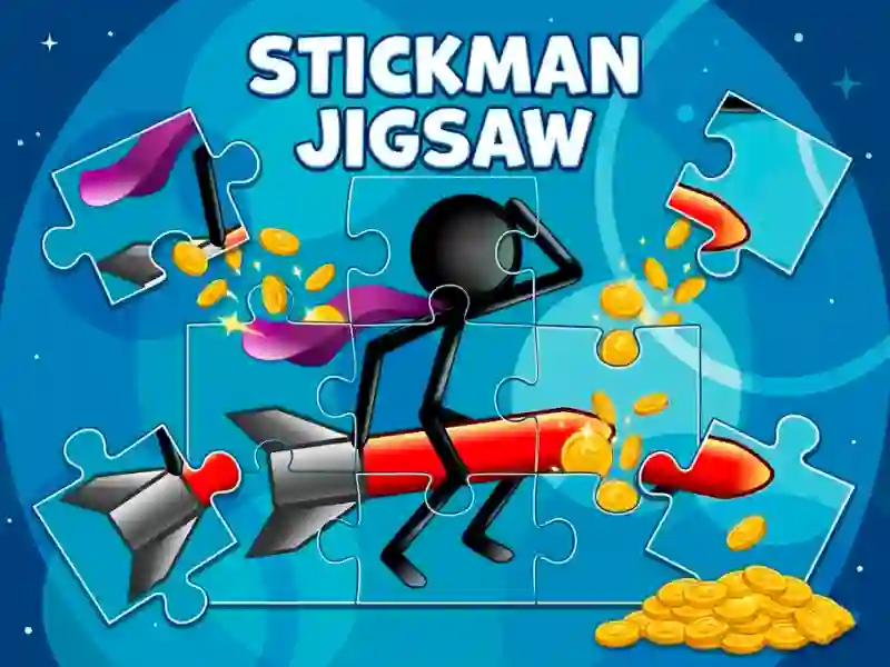 Игра Stickman Jigsaw онлайн