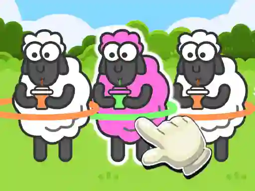 Игра Sheep Sort Puzzle Sort Color онлайн