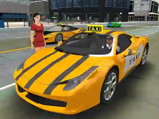 Игра Free New York Taxi Driver 3d онлайн