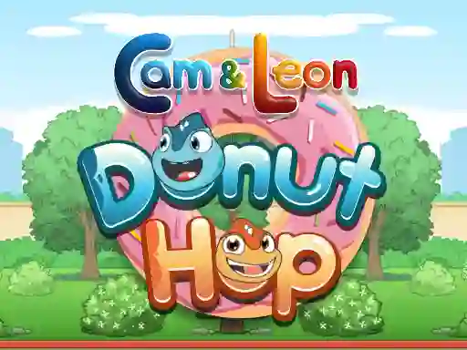 Игра Cam and Leon: Donut Hop онлайн