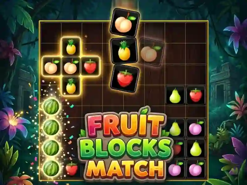 Игра Fruit Blocks Match онлайн