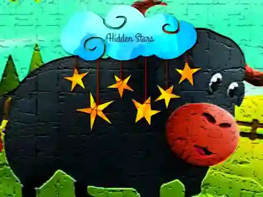 Игра Cartoon Hidden Stars онлайн