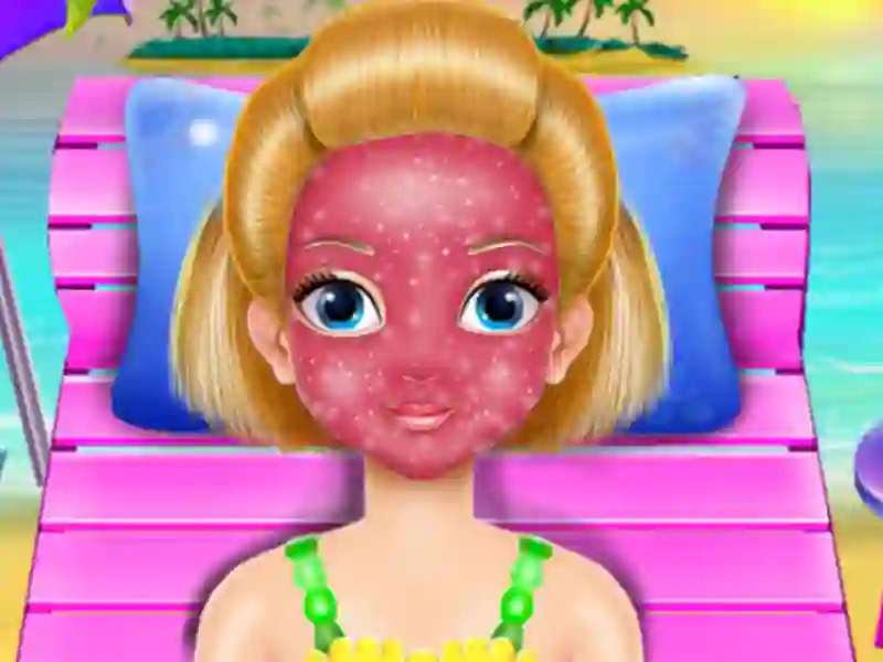 Игра A Beach Day Spa Care онлайн