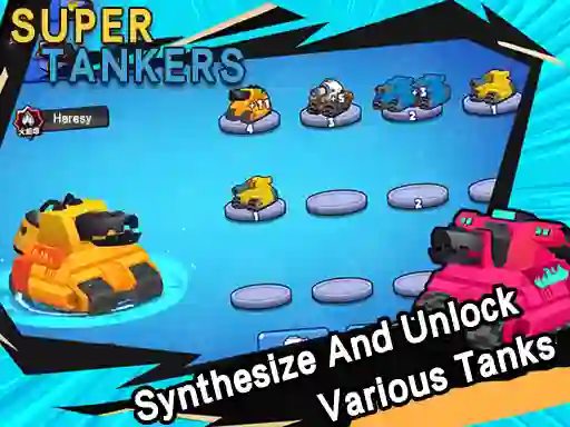 Игра Super Tankers онлайн