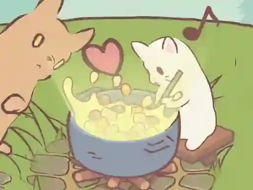 Игра Cute Cat Town онлайн