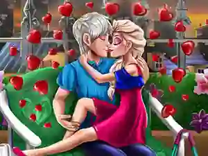 Игра Ice Queen Romantic Date онлайн