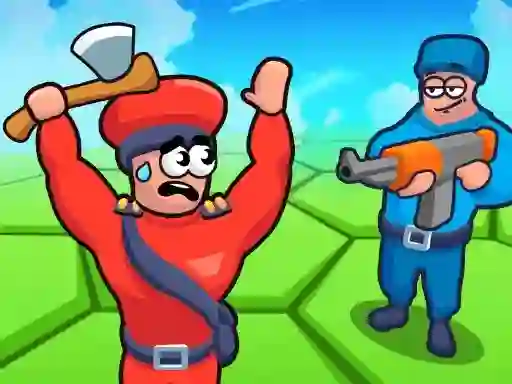 Игра Tile Hex World: Red vs Blue онлайн