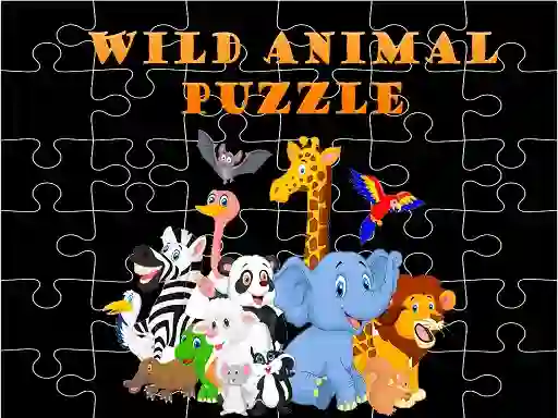 Игра Wild Animals Puzzle онлайн