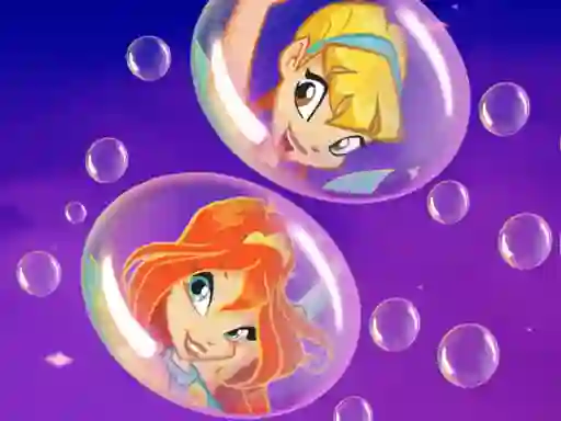 Игра Draw Winx Bubble Path онлайн