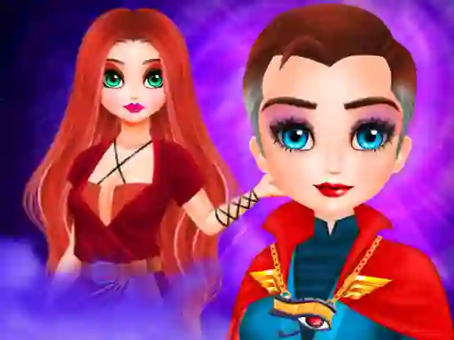Игра Lady Strange and Ruby Witch онлайн