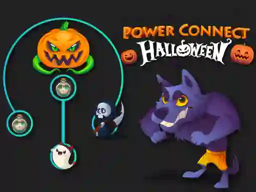 Игра Power Connect Halloween онлайн