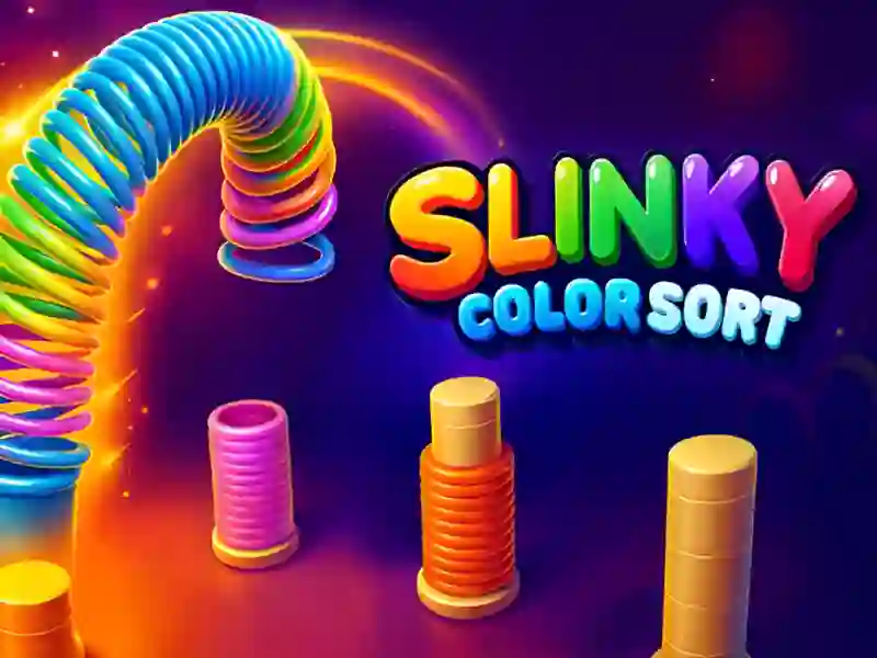 Игра Slinky Color Sort онлайн