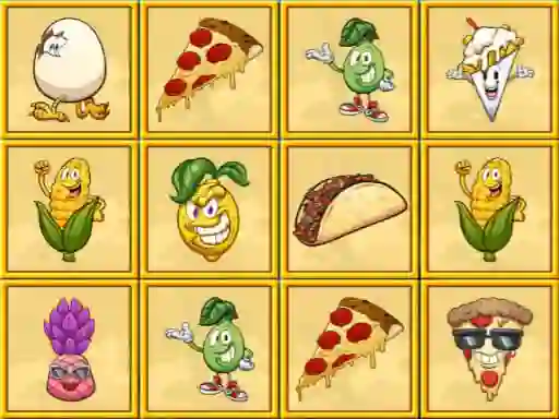 Игра Foody Memory онлайн