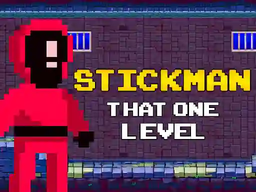 Игра Stickman That One Level онлайн