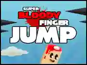 Игра Super Bloody Finger Jump онлайн